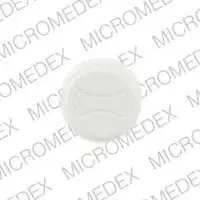 Fosamax (Alendronate [ a-len-dro-nate ])-MRK 925 Bone Logo-5 mg-White-Round