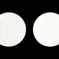 Fosamax (Alendronate [ a-len-dro-nate ])-MRK 925 Bone Logo-5 mg-White-Round