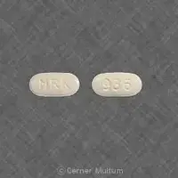 Fosamax (Alendronate [ a-len-dro-nate ])-MRK 936-10 mg-White-Oval