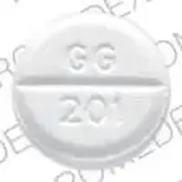 Furosemide (Furosemide (oral/injection) [ fur-oh-se-mide ])-GG 201-40 mg-White-Round