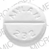 Furosemide (Furosemide (oral/injection) [ fur-oh-se-mide ])-MYLAN 232 80-80 mg-White-Round