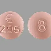 Fycompa (Perampanel [ per-am-pa-nel ])-E 295 8-8 mg-Purple-Round