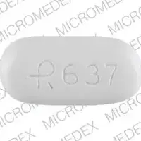 Gabapentin (Gabapentin [ ga-ba-pen-tin ])-R 637-800 mg-Gray-Capsule-shape