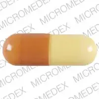 Gabapentin (Gabapentin [ ga-ba-pen-tin ])-R 666 R 666-300 mg-Brown / Yellow-Capsule-shape