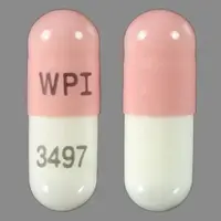 Galantamine (Galantamine [ ga-lan-ta-meen ])-WPI 3497-16 mg-Pink & White-Capsule-shape