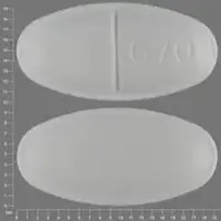 Gemfibrozil (Gemfibrozil [ jem-fye-broe-zil ])-93 670-600 mg-White-Oval