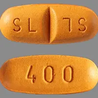 Gleevec (Imatinib)-400 SL SL-400 mg-Orange-Oval