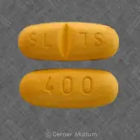 Gleevec (Imatinib)-400 SL SL-400 mg-Orange-Oval