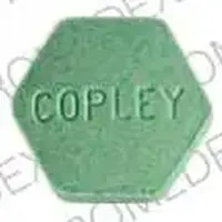 Glyburide (eqv-diabeta) (Glyburide [ glye-bue-ride ])-COPLEY 381 381-3 mg-Green-Six-sided