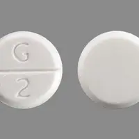 Glycopyrrolate (inhalation) (Glycopyrrolate (inhalation) [ glye-koe-pir-oh-late ])-G 2-2 mg-White-Round