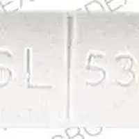 Scot-tussin expectorant cough (Guaifenesin [ gwye-fen-e-sin ])-SL 535-600 MG-White-Capsule-shape