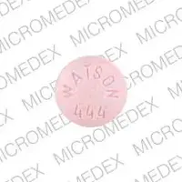 Guanfacine (Guanfacine [ gwahn-fa-seen ])-WATSON 444-1 mg-Pink-Round