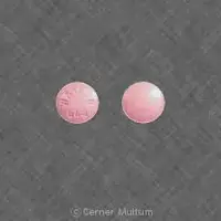 Guanfacine (Guanfacine [ gwahn-fa-seen ])-WATSON 444-1 mg-Pink-Round