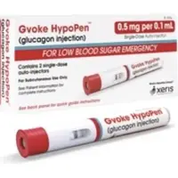 Gvoke (Glucagon (injection) [ gloo-ka-gon ])-medicine-0.5 mg per 0.1 mL single-dose auto-injector (HypoPen)