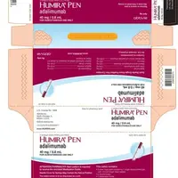 Humira (Adalimumab [ ay-da-lim-ue-mab ])-medicine-40 mg/0.8 mL in a single-dose pen