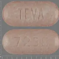 Hydrochlorothiazide and irbesartan (Hydrochlorothiazide and irbesartan [ hye-droe-klor-oh-thye-a-zide-and-ir-be-sar-tan ])-TEVA 7238-12.5 mg / 150 mg-Peach-Capsule-shape