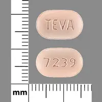 Hydrochlorothiazide and irbesartan (Hydrochlorothiazide and irbesartan [ hye-droe-klor-oh-thye-a-zide-and-ir-be-sar-tan ])-TEVA 7239-12.5 mg / 300 mg-Peach-Capsule-shape