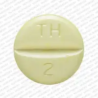 Hydrochlorothiazide and triamterene (Hydrochlorothiazide and triamterene [ hye-dro-klor-oh-thy-a-zide-and-trye-am-ter-een ])-MYLAN TH 2-50 mg / 75 mg-Yellow-Round