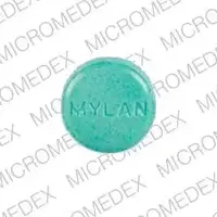 Hydrochlorothiazide and triamterene (Hydrochlorothiazide and triamterene [ hye-dro-klor-oh-thy-a-zide-and-trye-am-ter-een ])-TH 1 MYLAN-25 mg / 37.5 mg-Green-Round