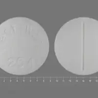 Hydrocortisone (systemic) (monograph) (A-hydrocort)-West-Ward 254-20 mg-White-Round