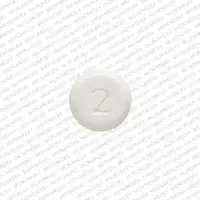 Hydromorphone (rectal) (Hydromorphone (rectal) [ hye-dro-mor-fone ])-M 2-2 mg-White-Round