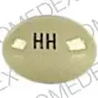 Hytrin (Terazosin [ ter-ay-zo-sin ])-a HH-1 mg-Gray-Round