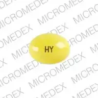 Hytrin (Terazosin [ ter-ay-zo-sin ])-a HY-2 mg-Yellow-Round