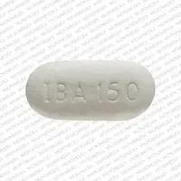 Ibandronate (oral/injection) (Ibandronate (oral/injection) [ eye-ban-dro-nate ])-APO IBA150-150 mg (base)-White-Oval