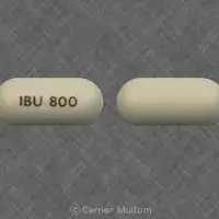 Smart sense children's ibuprofen (Ibuprofen [ eye-bue-proe-fen ])-IBU 800-800 mg-White-Capsule-shape