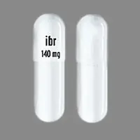 Imbruvica (Ibrutinib)-ibr 140 mg-140 mg-White-Capsule-shape