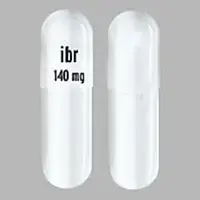 Imbruvica (Ibrutinib)-ibr 140 mg-140 mg-White-Capsule-shape