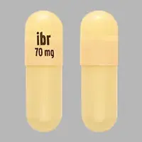 Imbruvica (Ibrutinib)-ibr 70 mg-70 mg-Yellow-Capsule-shape