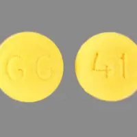 Imipramine (Imipramine [ im-ip-ra-meen ])-GG 41-10 mg-Yellow-Round