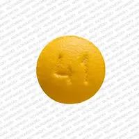 Imipramine (Imipramine [ im-ip-ra-meen ])-GG 41-10 mg-Yellow-Round