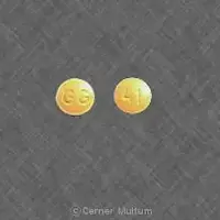 Imipramine (Imipramine [ im-ip-ra-meen ])-GG 41-10 mg-Yellow-Round