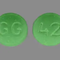 Imipramine (Imipramine [ im-ip-ra-meen ])-GG 42-50 mg-Green-Round