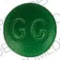 Imipramine (Imipramine [ im-ip-ra-meen ])-GG 42-50 mg-Green-Round