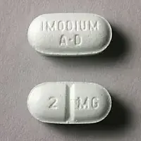 Imodium a-d (Loperamide [ loe-per-a-mide ])-IMODIUM AD 2 MG-2 mg-Green-Oval