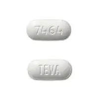 Irbesartan (Irbesartan [ ir-be-sar-tan ])-TEVA 7464-75 mg-White-Capsule-shape