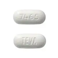 Irbesartan (Irbesartan [ ir-be-sar-tan ])-TEVA 7465-150 mg-White-Capsule-shape