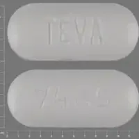 Irbesartan (Irbesartan [ ir-be-sar-tan ])-TEVA 7465-150 mg-White-Capsule-shape