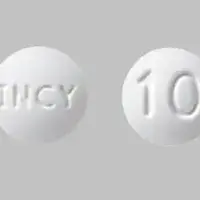 Jakafi (Ruxolitinib [ rux-oh-li-ti-nib ])-INCY 10-10 mg-White-Round