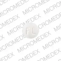 Lexapro (Escitalopram [ ee-sye-tal-o-pram ])-FL 5-5 mg-White-Round