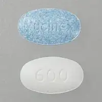 Mucinex (Guaifenesin [ gwye-fen-e-sin ])-Mucinex 600-600 mg-Blue / White-Oval