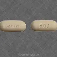 Naprosyn (Naproxen [ na-prox-en ])-NAPROSYN 500-500 mg-Yellow-Oval