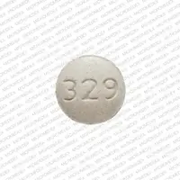 Np thyroid (Thyroid desiccated [ thye-roid ])-AP 329-30 mg-Tan-Round