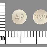 Np thyroid (Thyroid desiccated [ thye-roid ])-AP 329-30 mg-Tan-Round