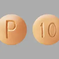 Nuplazid (Pimavanserin [ pim-a-van-ser-in- ])-P 10-10 mg-Orange-Round