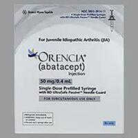 Orencia (Abatacept [ a-bay-ta-sept ])-medicine-50 mg/0.4 mL prefilled syringe