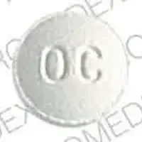 Oxycontin (Oxycodone [ ox-i-koe-done ])-OC 10-10 mg-White-Round